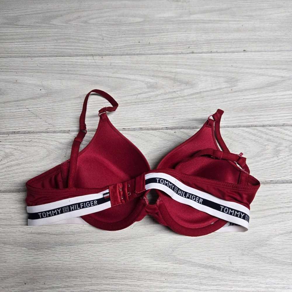 Tommy Hilfiger Tommy Hilfiger Women Bra 34B Red U… - image 2