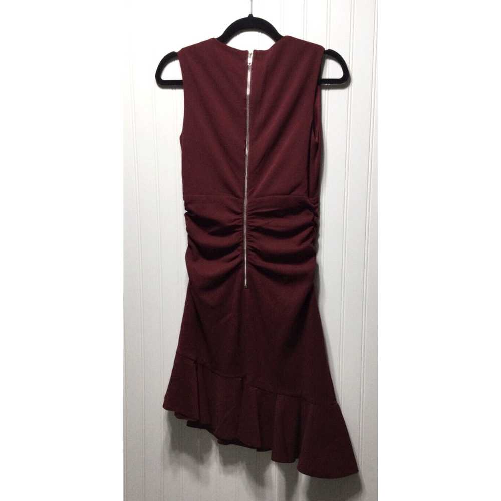 Vintage New INA Womens Medium Wine Sleeveless V N… - image 2