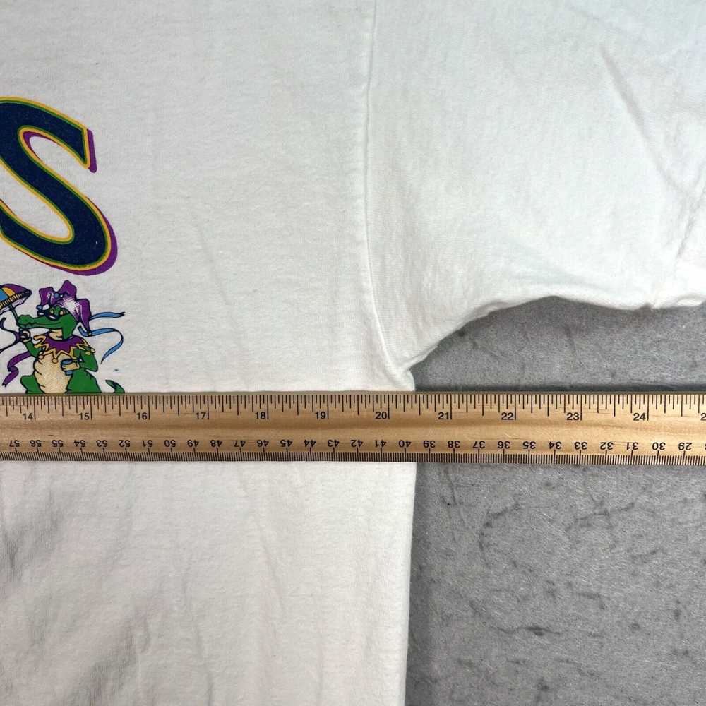 Hanes Vintage 90s Mardi Gras New Orleans Party Ar… - image 2