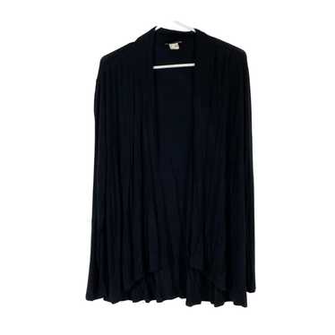 Doublet Double Take Womens Black Long Sleeve Open… - image 1