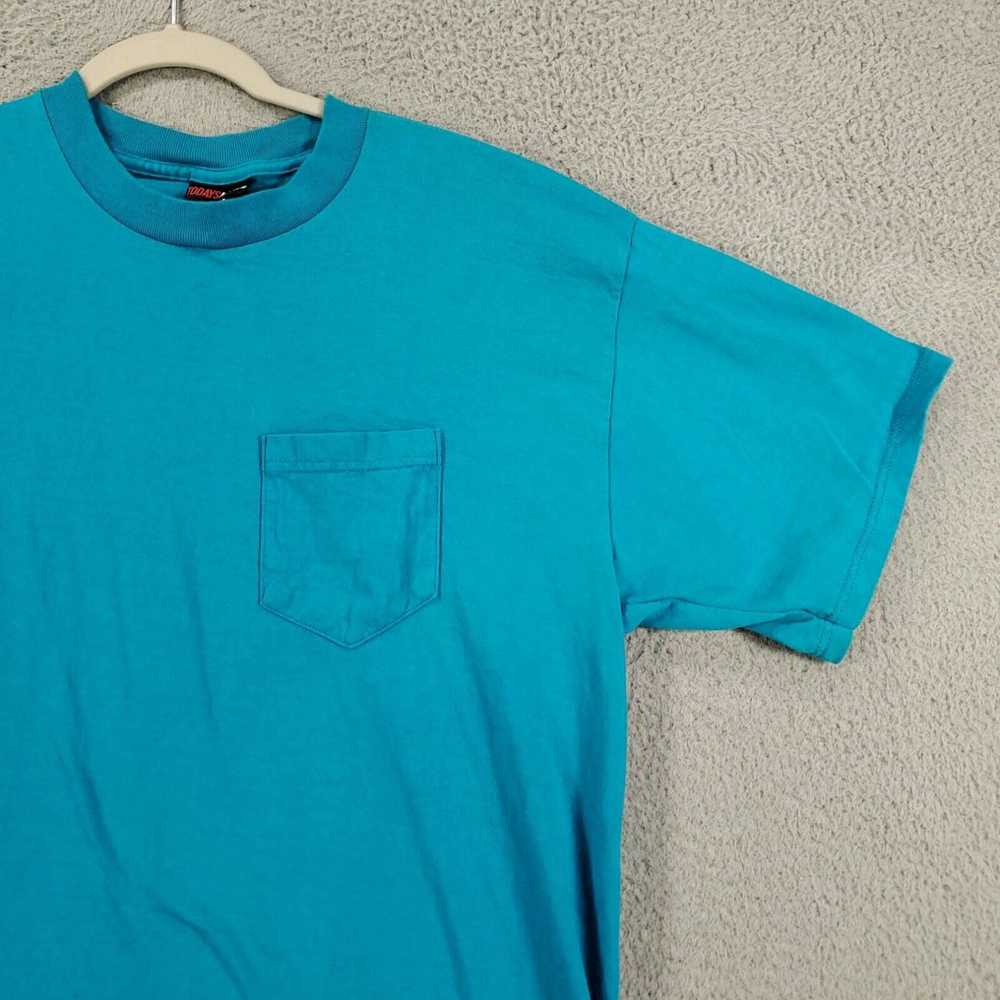 Vintage Vintage Todays News Shirt Mens XL Blank T… - image 2