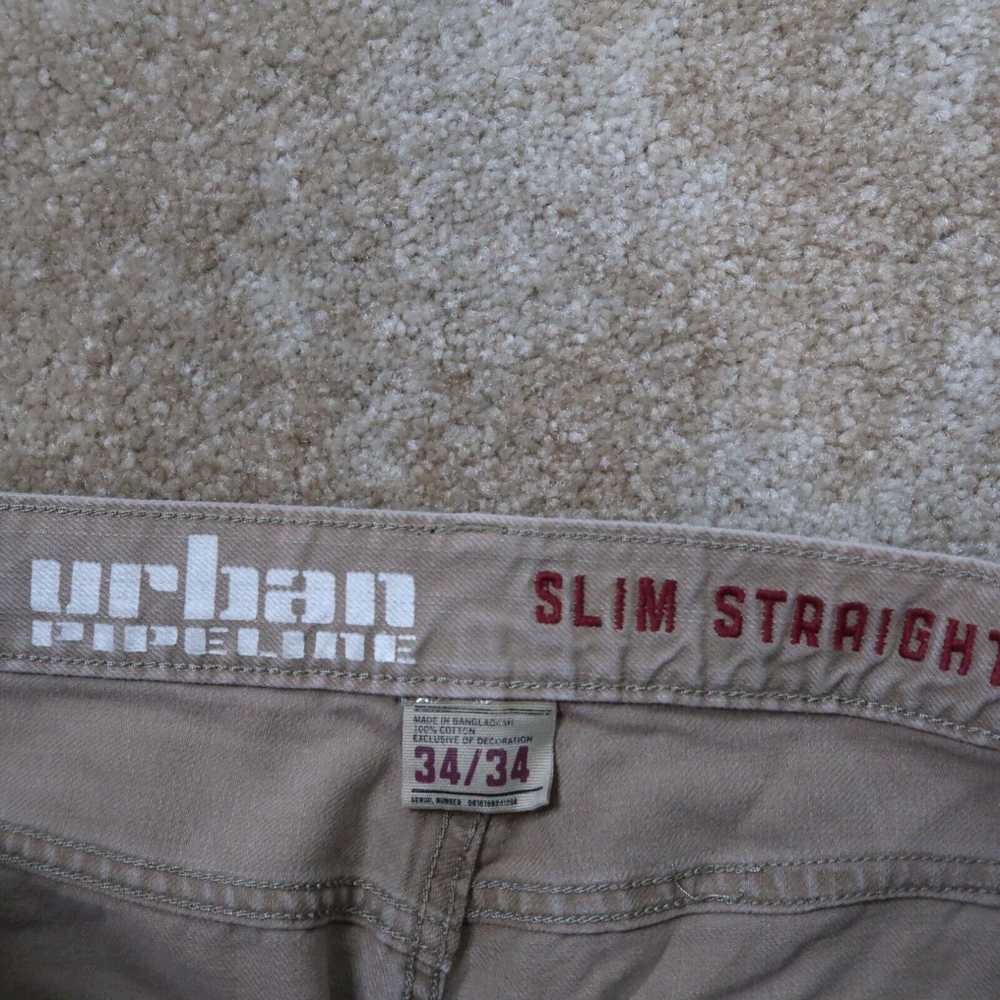 Vintage Urban Pipeline Slim Straight Leg Jeans Me… - image 3