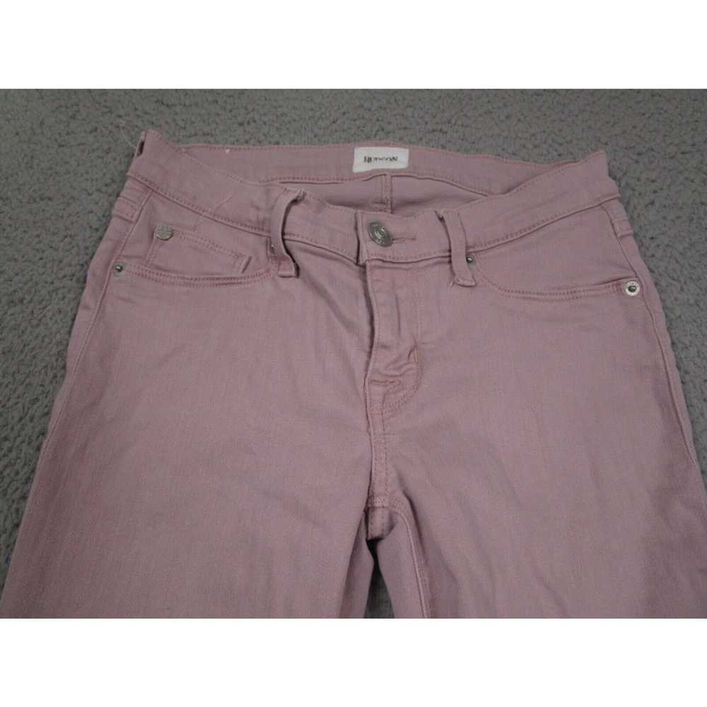 Hudson Hudson Jeans Womens 26 Pink Krista Super S… - image 3