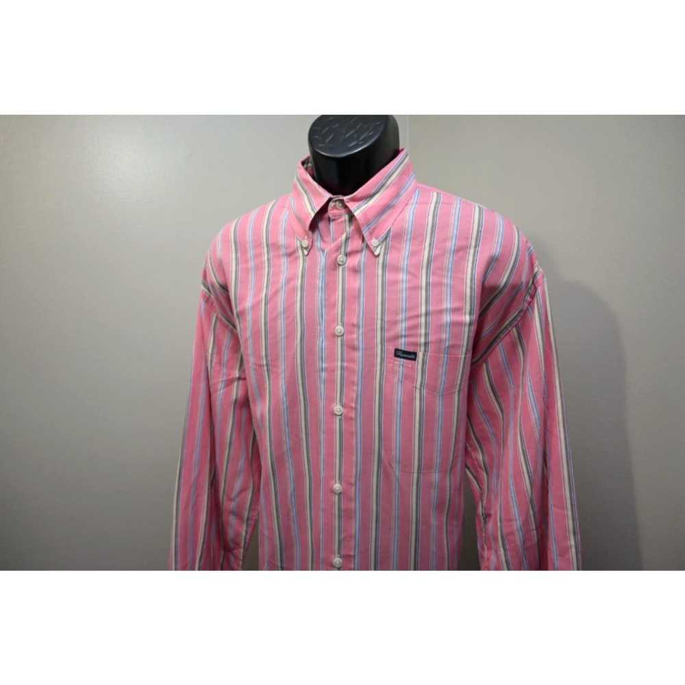 Vintage Faconnable France Dress Shirt Casual Butt… - image 2