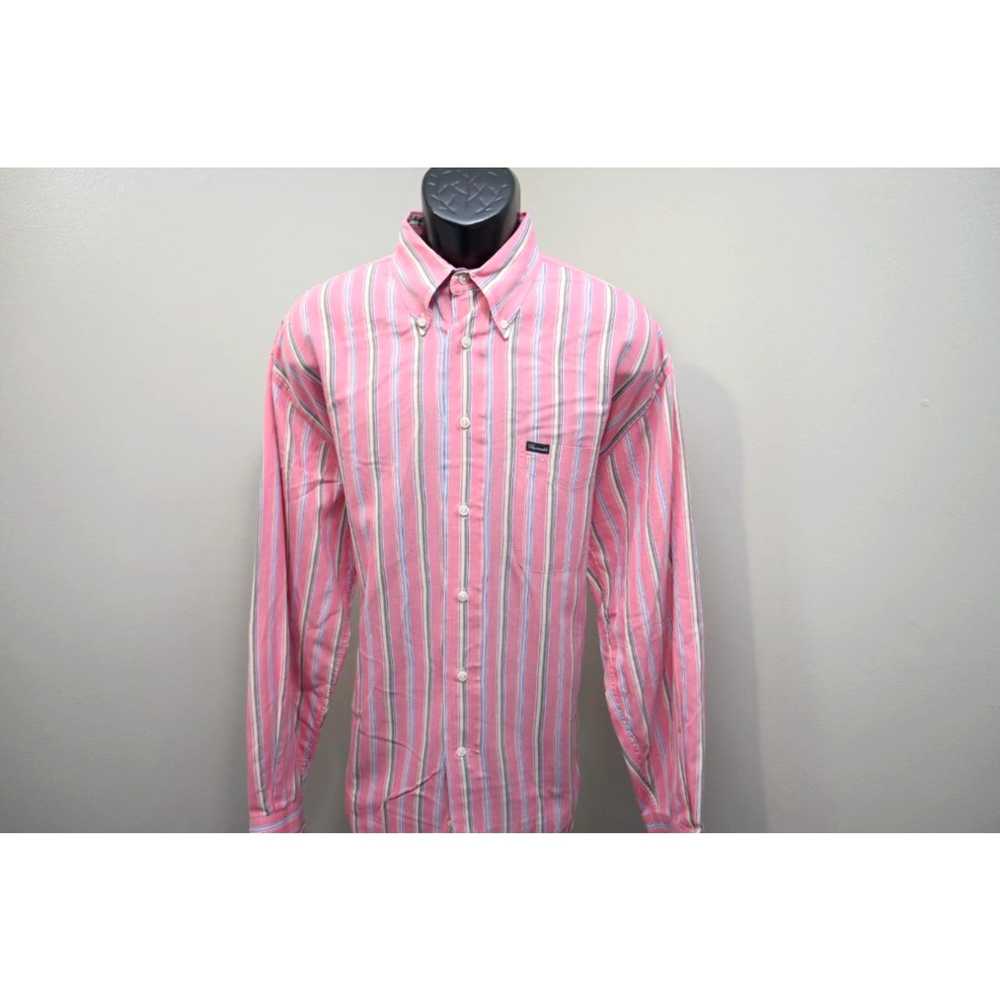 Vintage Faconnable France Dress Shirt Casual Butt… - image 3