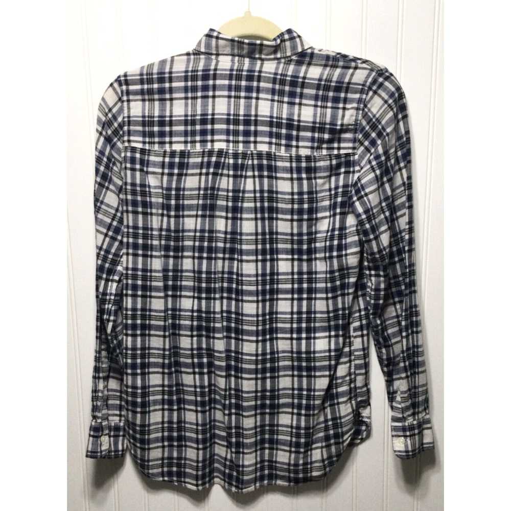 Madewell MADEWELL Womens Size XXS Slim Fit Plaid … - image 2