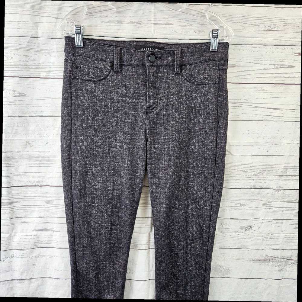 Vintage Liverpool Womens Ponte Knit Skinny Pants … - image 2