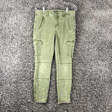 Loft Loft Green Pants Skinny Women’s 4 - image 1