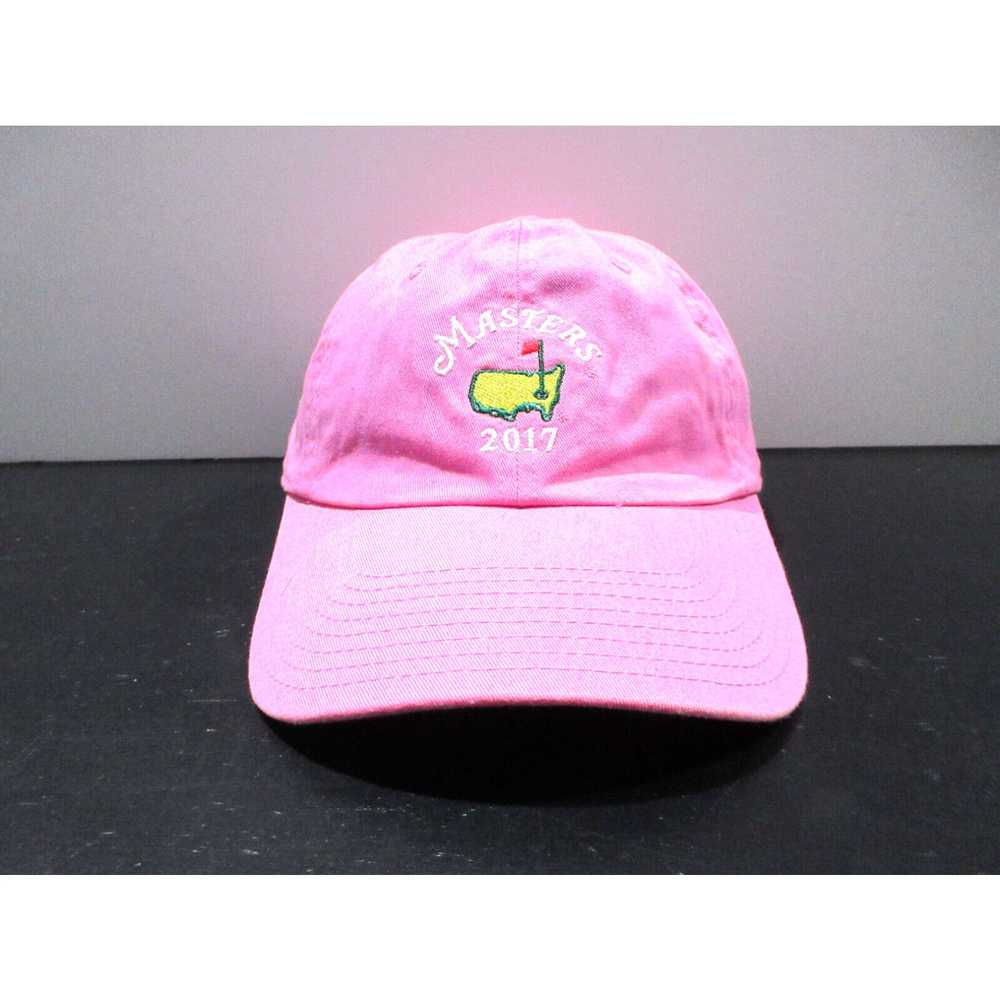 Pinko Masters Hat Cap Strap Back Pink Yellow Augu… - image 1