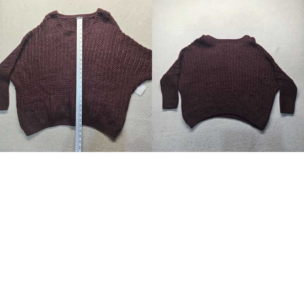 Vintage *NEW* Charlotte Russe Sweater Plum Knit C… - image 8