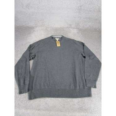 Vintage Duluth Sweater Mens Xl Strongarm Gray Cot… - image 1