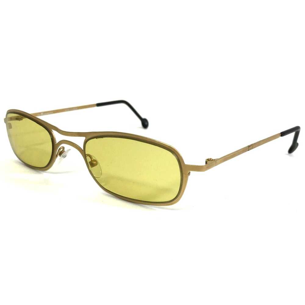 Frame Distinctive Gold Rectangular Frames Vintage… - image 1