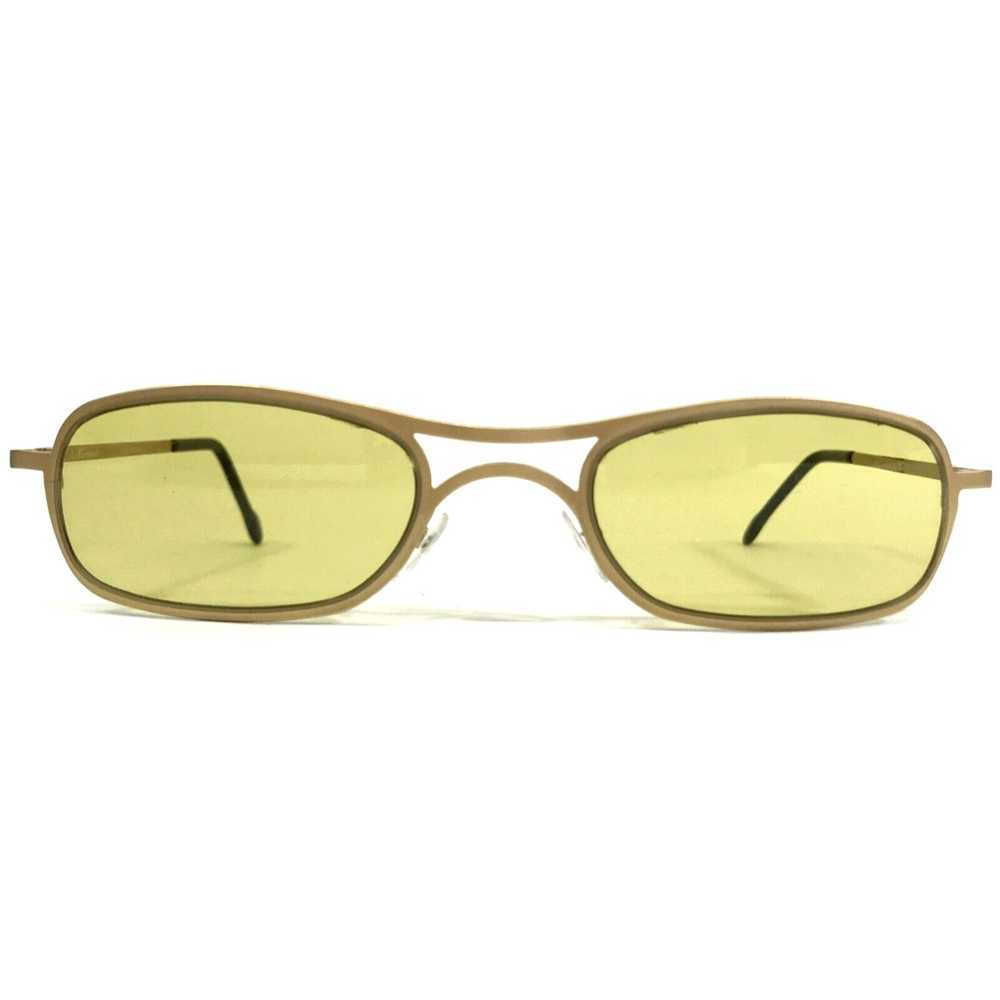 Frame Distinctive Gold Rectangular Frames Vintage… - image 2