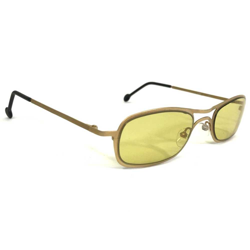 Frame Distinctive Gold Rectangular Frames Vintage… - image 3