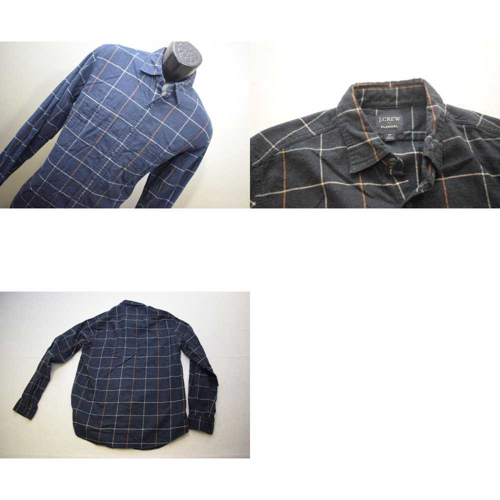 J.Crew J Crew Flannel Camp Shirt Rugged Window Pa… - image 4