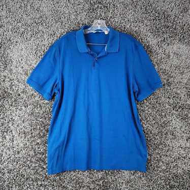 Calvin Klein Calvin Klein Mens Blue Short Sleeve … - image 1