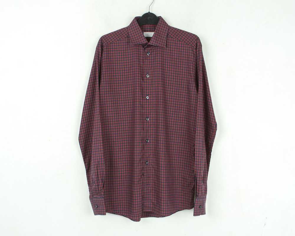 Eton 15 1/2" Size 39 Slim Fit Button Up Shirt Lon… - image 1