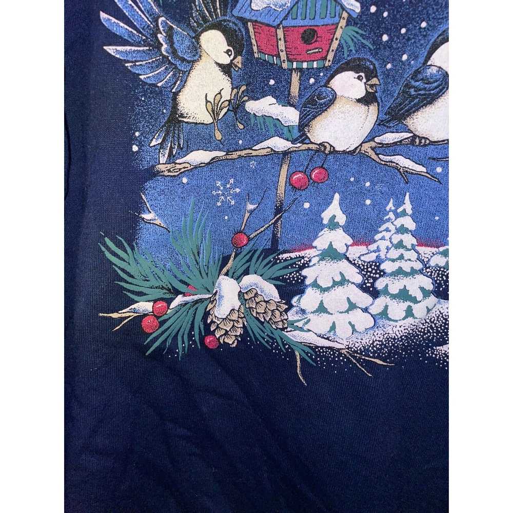 Jerzees 90s Vintage Jerzees Minnesota Winter Bird… - image 6