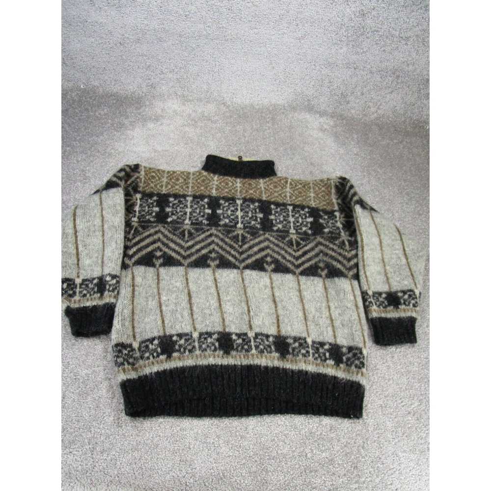 Vintage Icewear Sweater Mens Small Gray Norwegian… - image 3