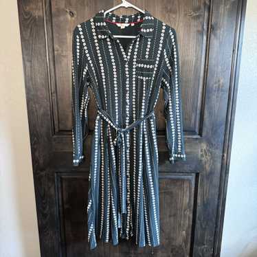 Boden Button Down Shirt Dress - image 1