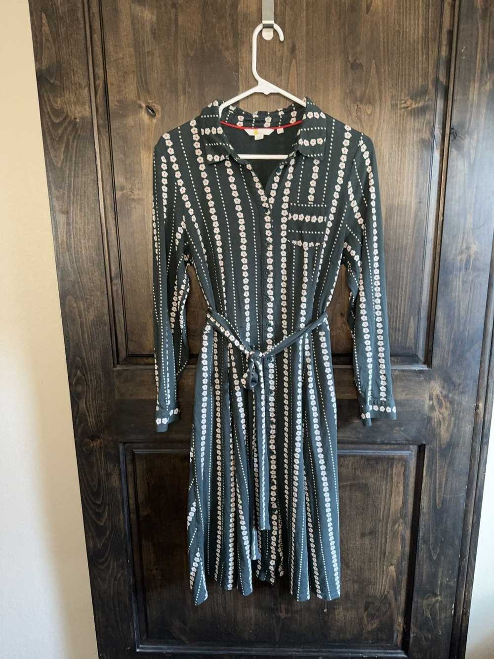 Boden Button Down Shirt Dress - image 2