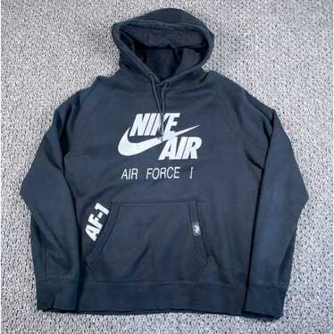 Nike Nike Air Force 1 Hoodie Adult 2XL Black Refl… - image 1