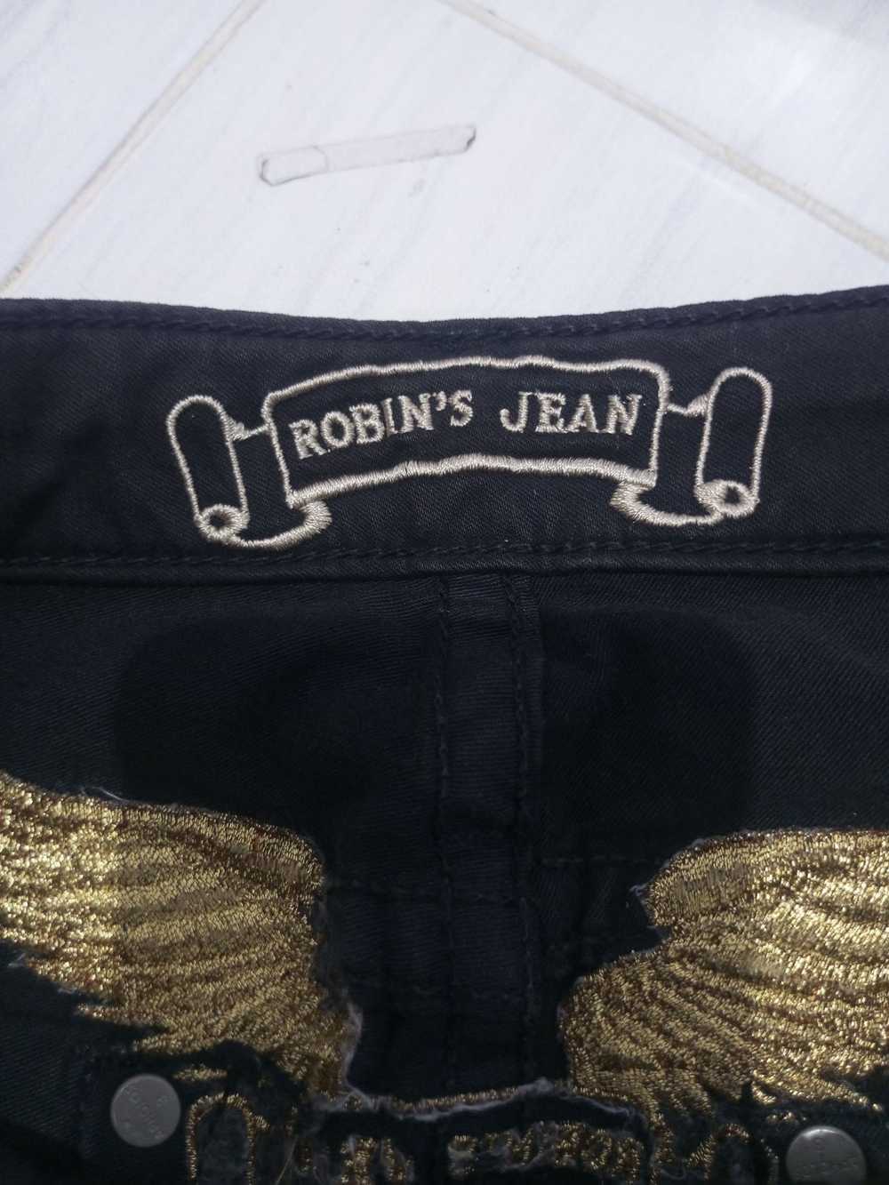 Robins Jeans × Vintage Vintage Robins Jean gold s… - image 11