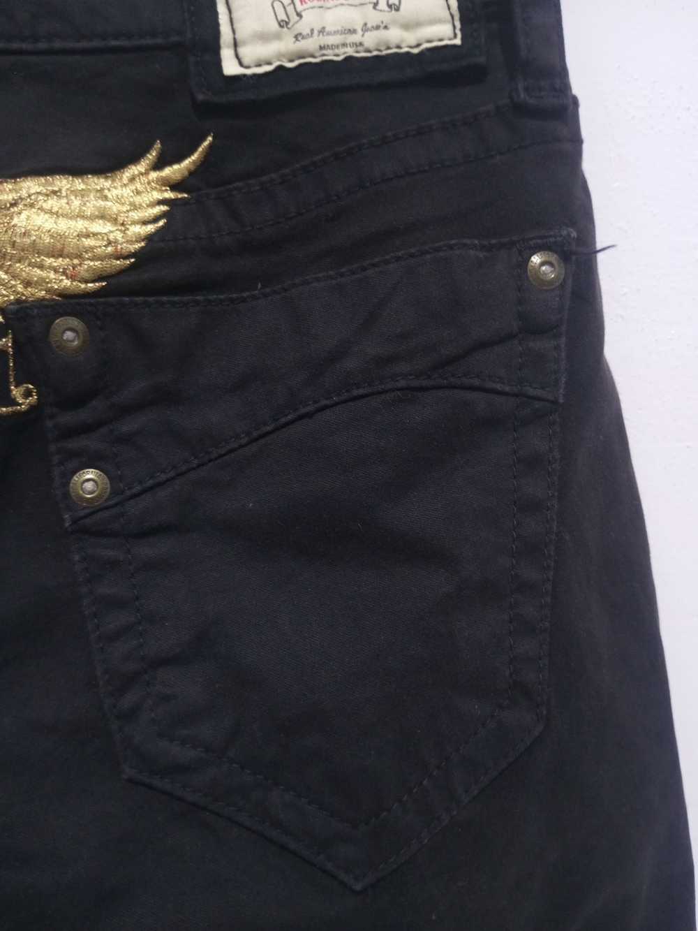 Robins Jeans × Vintage Vintage Robins Jean gold s… - image 5