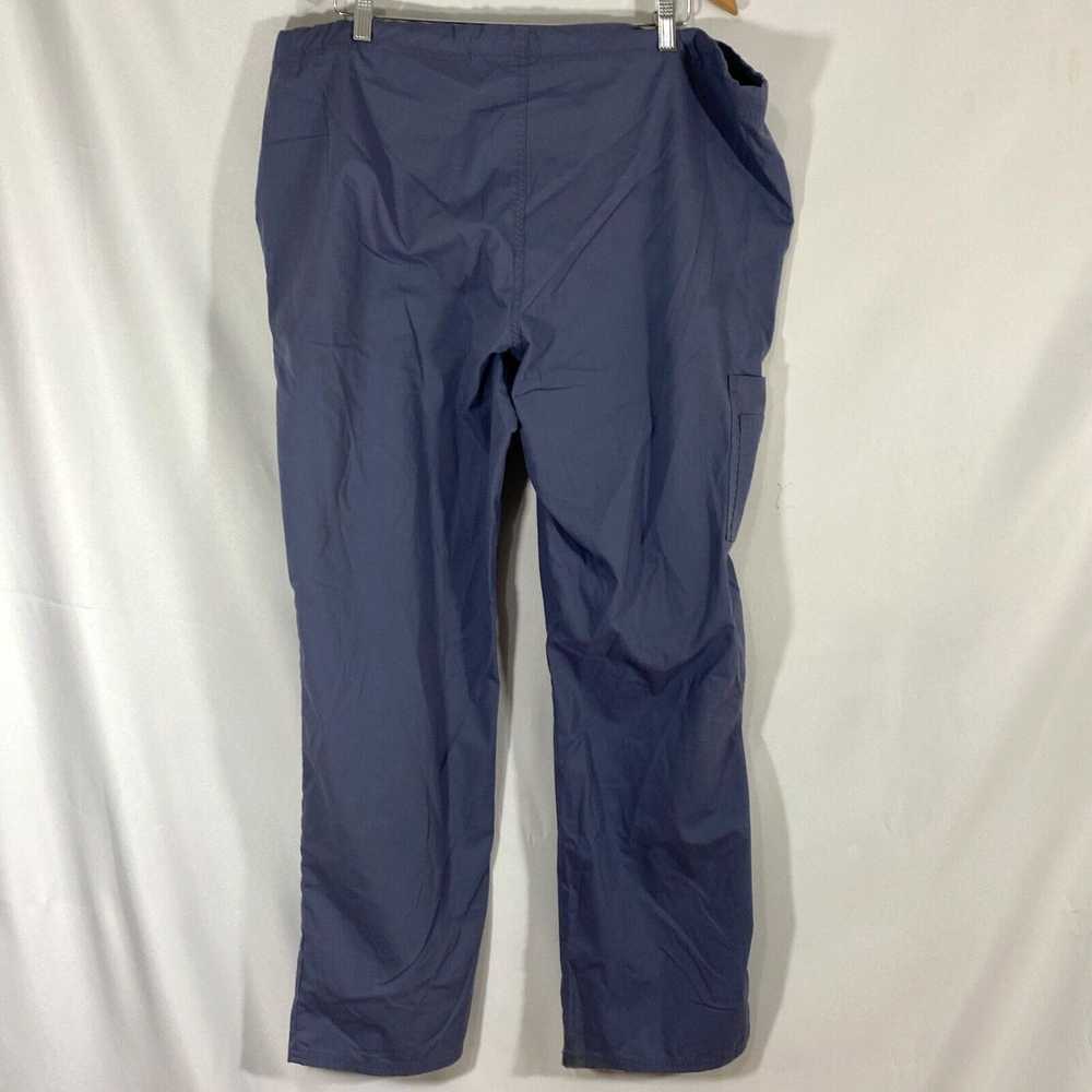 Vintage Scrubstar Womens Gray Straight Leg Drawst… - image 2