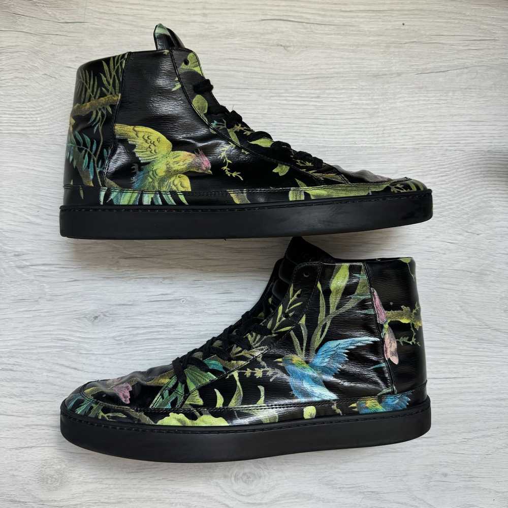 Gucci Gucci Leder High-Top Sneaker Schuhe 8 - image 2