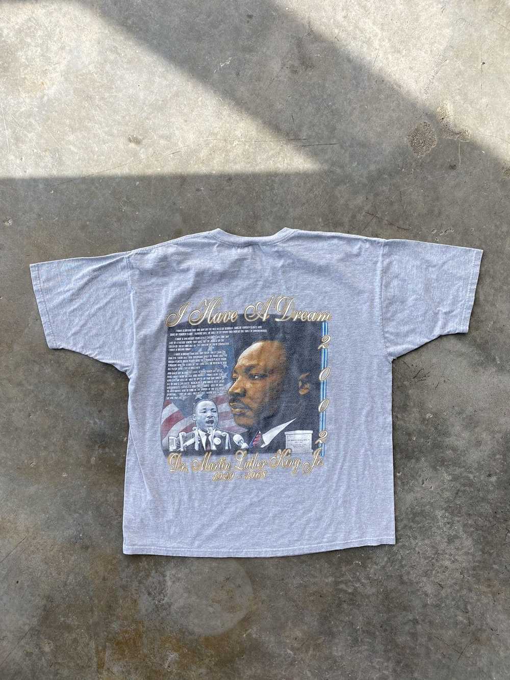 Vintage Vintage Martin Luther King Portrait Tee G… - image 3