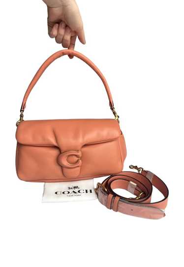 Coach Pillow Tabby Bag Nappa Leather coral pink or