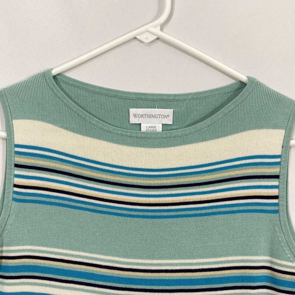 Worthington Worthington Womens Multicolor Striped… - image 3