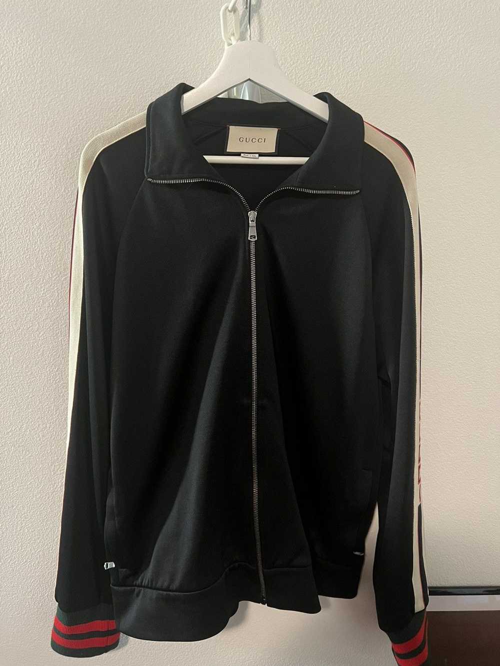 Gucci Gucci technical jersey track jacket - image 2