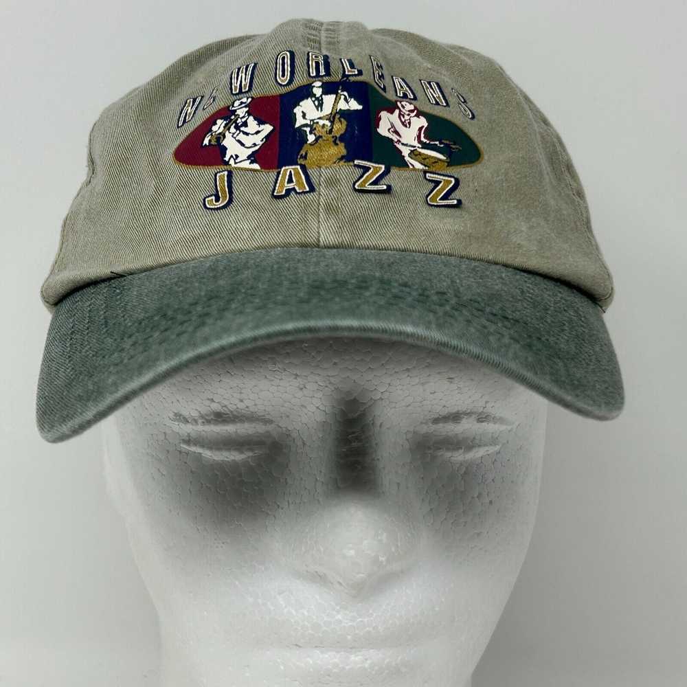 Vintage Vintage New Orleans Jazz Dad Hat Baseball… - image 2