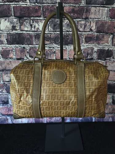 Fendi Vintage Fendi Zucca Monogram Boston Mini Duf