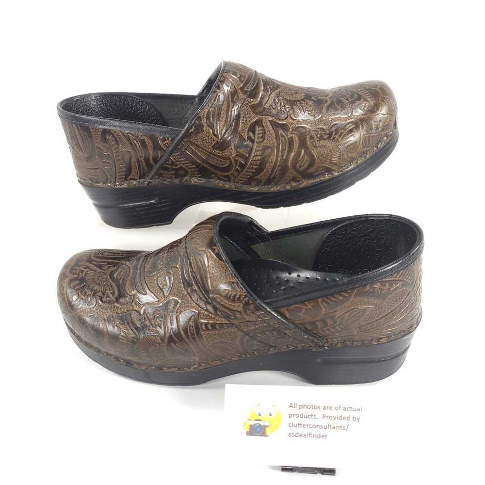 Dansko Dansko Leather Mule Clog Shoe Womens Size … - image 5