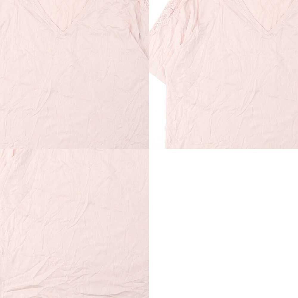 Vintage Soft Pink Solid Cotton Pyjama Top for Wom… - image 8