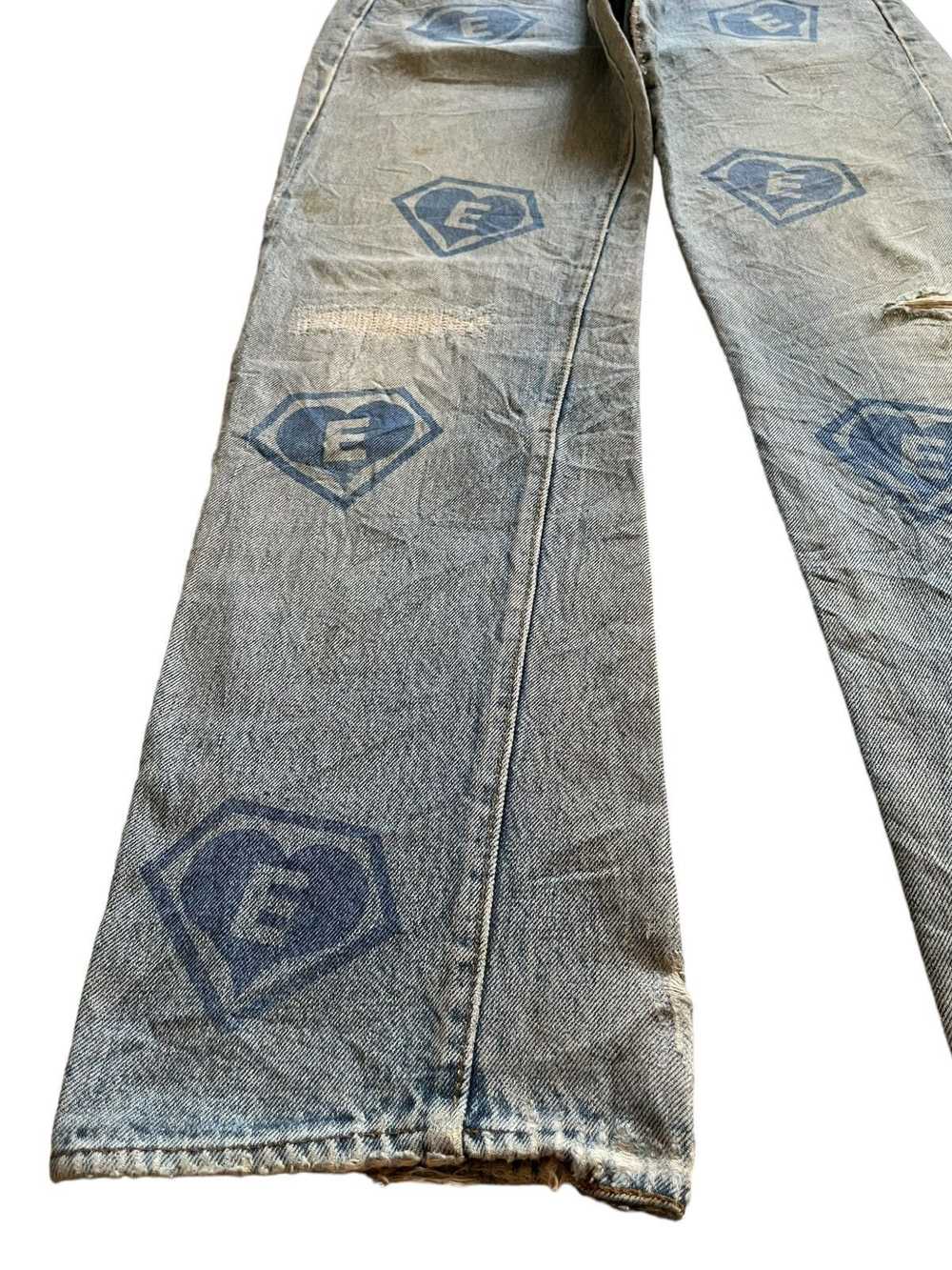 Distressed Denim × Levi's × Very Rare Rare Vintag… - image 7