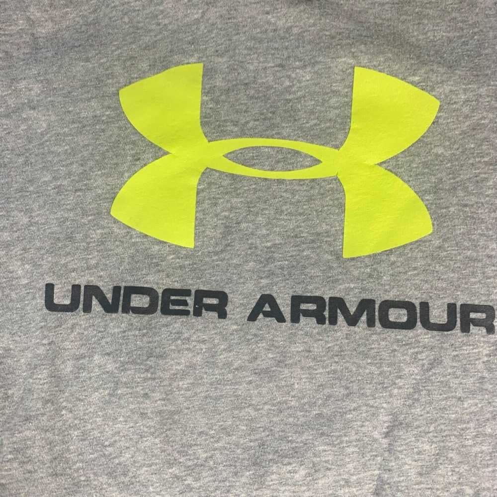 Under Armour Under Armor Hoodie Men's XL Gray Pul… - image 4