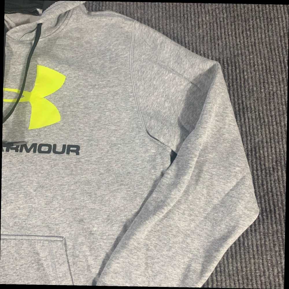 Under Armour Under Armor Hoodie Men's XL Gray Pul… - image 5