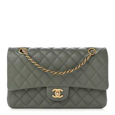 CHANEL Iridescent Caviar Quilted Medium Double Fl… - image 1