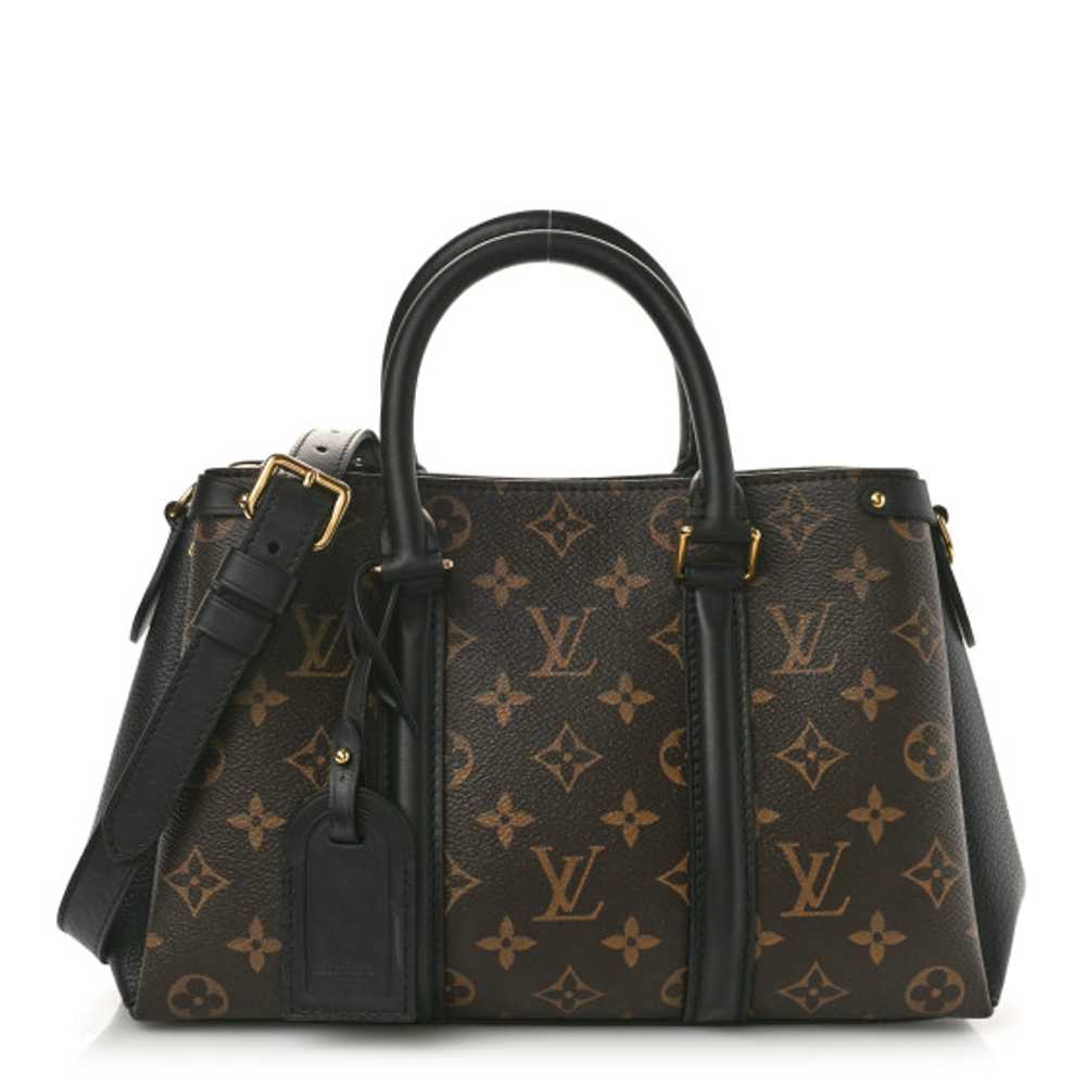 LOUIS VUITTON Monogram Soufflot BB Black - image 1