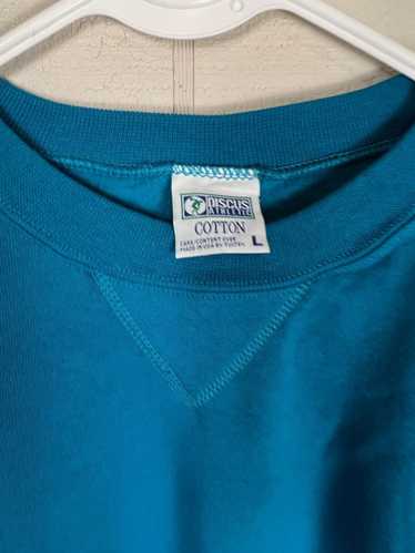 Vintage Vintage 1990s Teal Blank Crewneck