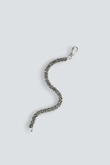 Woven Chain Bracelet - Sterling Silver