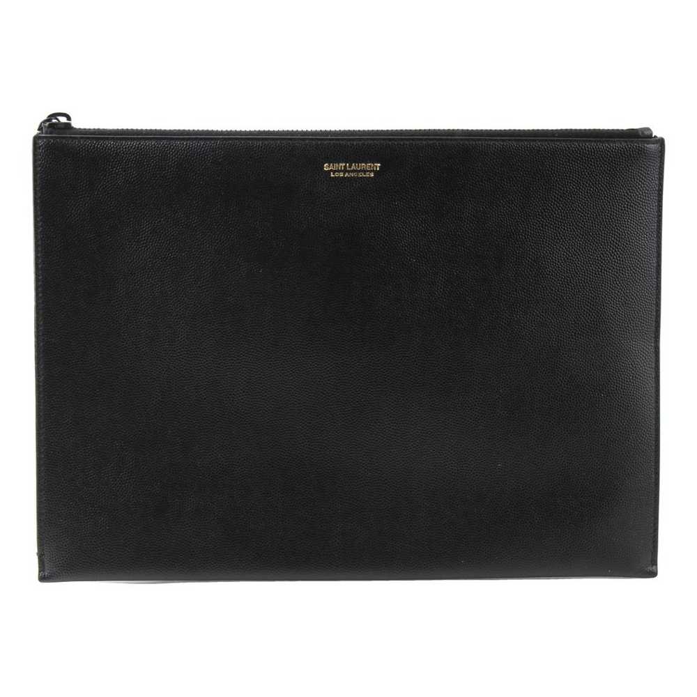 Saint Laurent Leather clutch bag - image 1