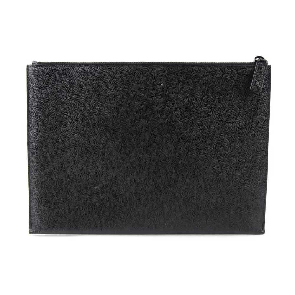 Saint Laurent Leather clutch bag - image 2