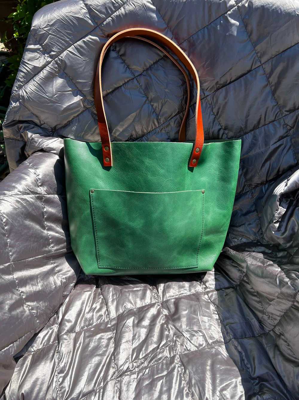 Portland Leather Leather Tote Bag - image 11