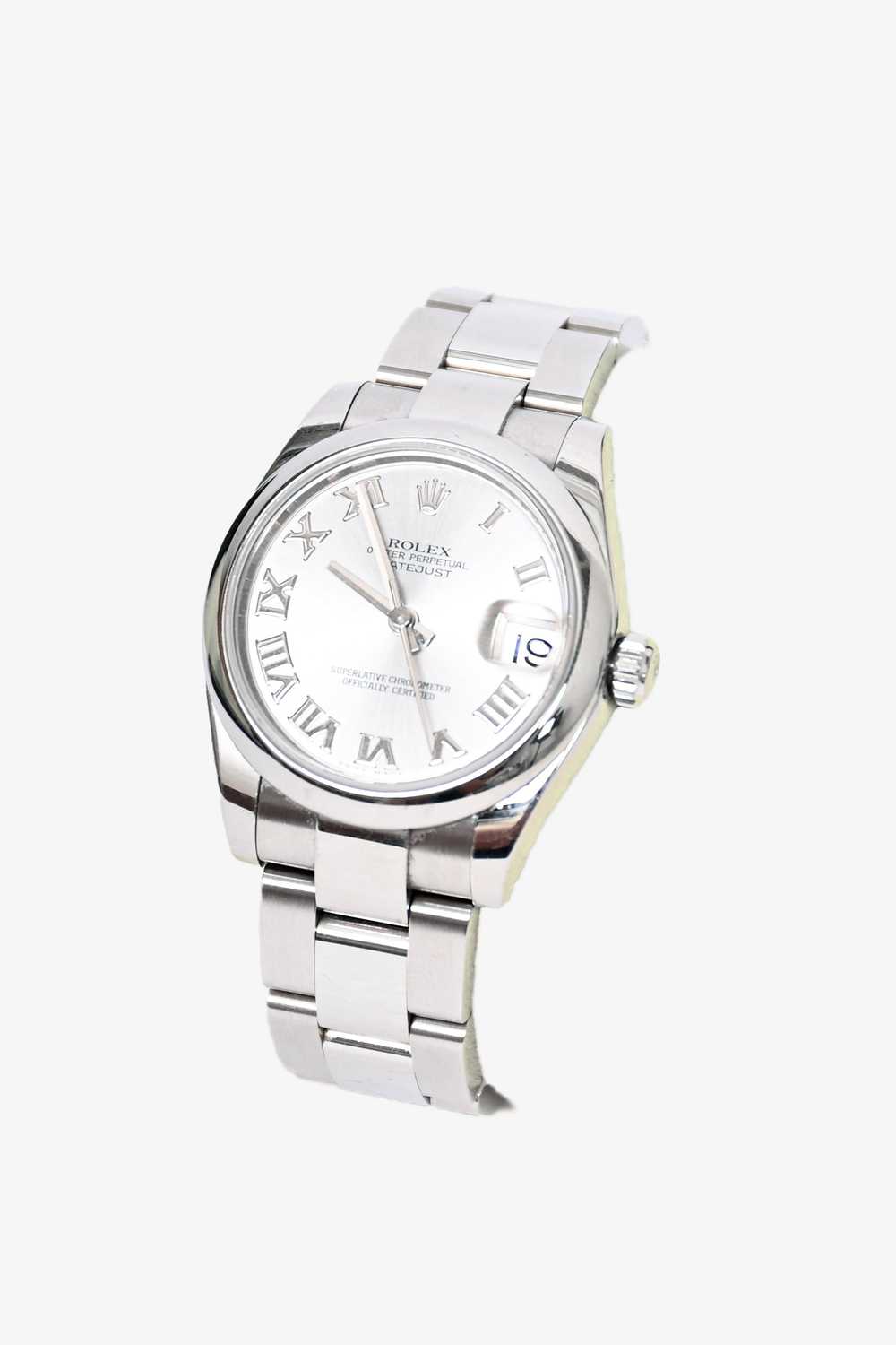 Rolex Silver Oyster Perpetual Datejust 31 Watch - image 2