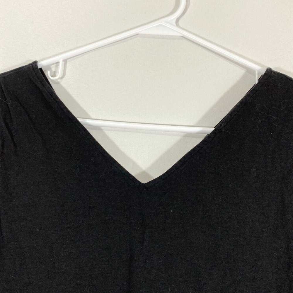 Vintage Carol Rose Womens Black Sleeveless V Neck… - image 3